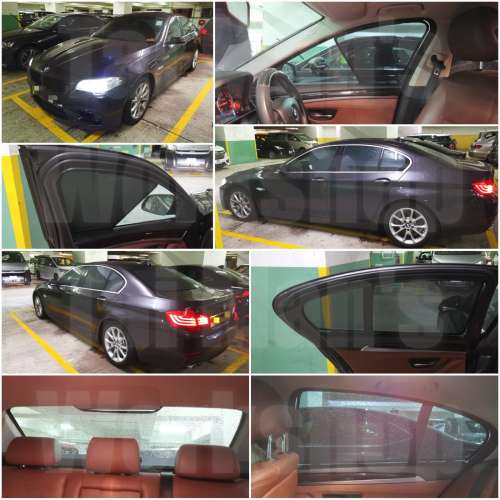 F10E60E61G30520i523i525i530iM5  BMW 5系全車濾光窗網太陽擋