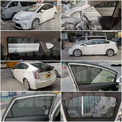 豐田 PRIUS C AQUA 全車磁石濾光窗網太陽擋