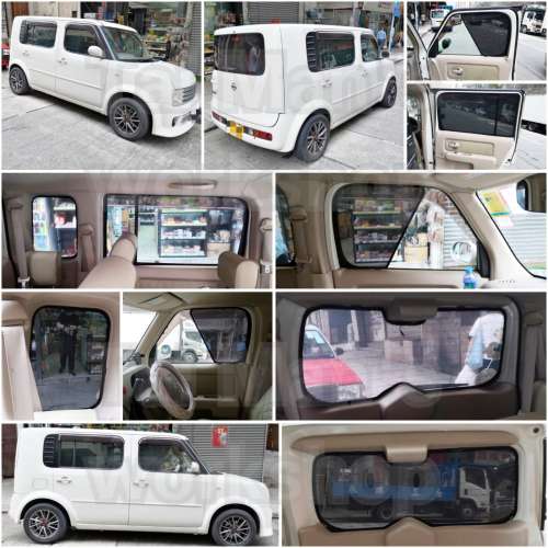 Z11 Z12 CUBE 全車磁石濾光窗網太陽擋