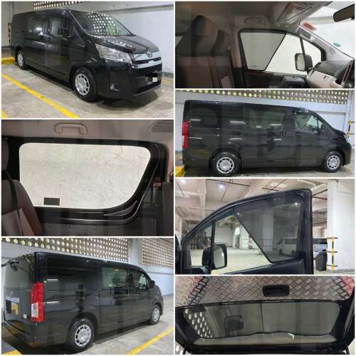 Hiace 300 全車磁石濾光窗網太陽擋