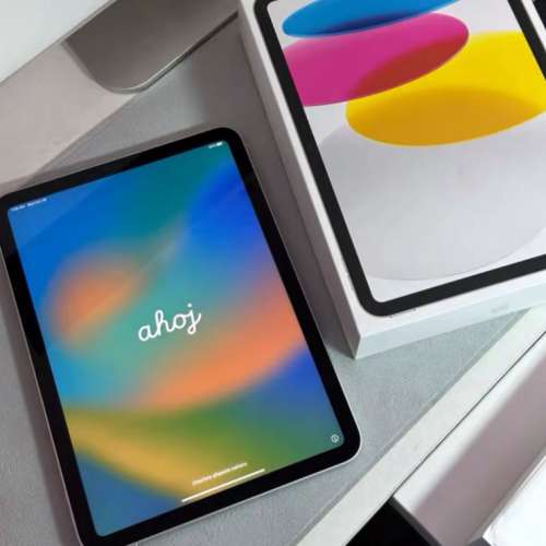 Apple iPAD 第10代 256GB Wi-Fi + 流動網絡 ，11寸大Monitor，輕巧博身！