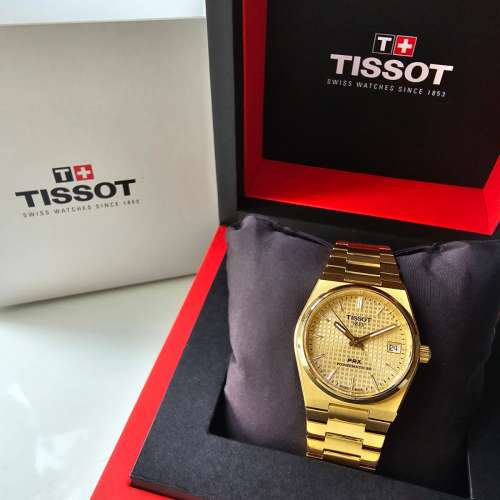 [99%新] Tissot Prx Automatic Gold 35mm