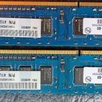DDR3 RAM 1G x 2 兩條電腦記憶體