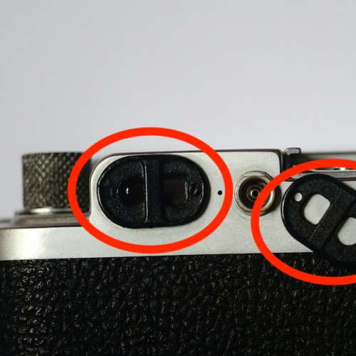 Leica I, II, III, standard Eyepiece Shell (Plasttic)