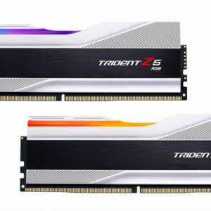 G.Skill Trident Z5 RGB DDR5 6000 32GBKit(2x16GB)(F5-6000U4040E16GX2-TZ5RS) 白...
