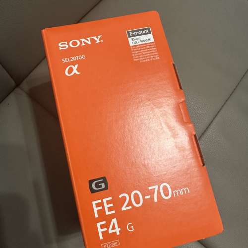 SONY FE 20-70MM F4 G