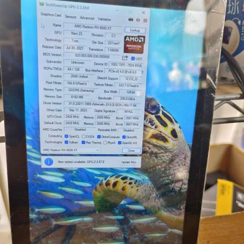 行貨RX6600XT 8GB DDR6 有保養有正單有盒齊件，100%正常可試卡