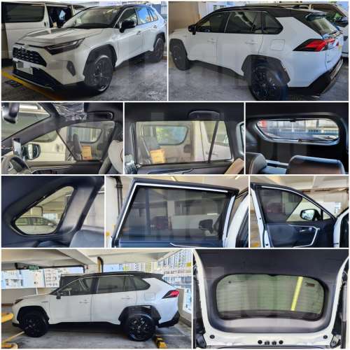 Rav4 Hybrid 全車濾光窗網太陽擋