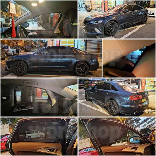 Audi A6 全車濾光窗網太陽擋