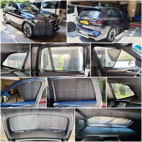 BMW G01 IX3 X3 全車濾光窗網太陽擋