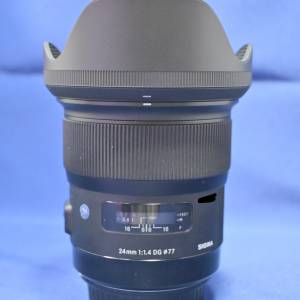 新淨 Sigma 24mm F1.4 ART for Nikon 大光圈定焦 風景 人像一流 Z機可用 D850 D780...
