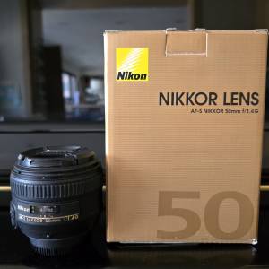 Nikon 50mm AF-S 1.4G