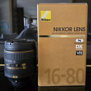 Nikon AFS 16-80mm f2.8-4E ED VR