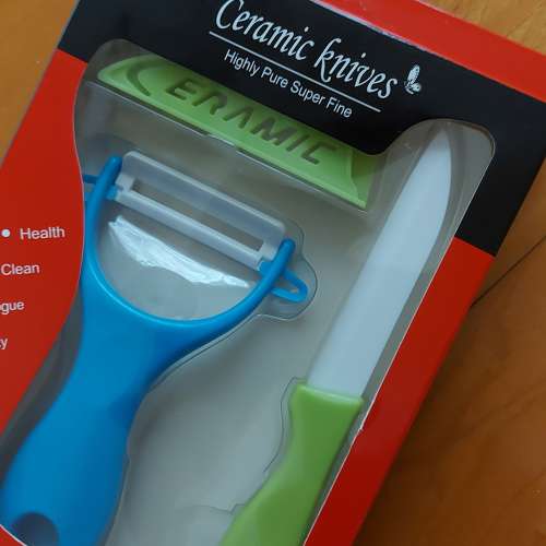 Ceramic knife & peeler 陶瓷刀及削皮器