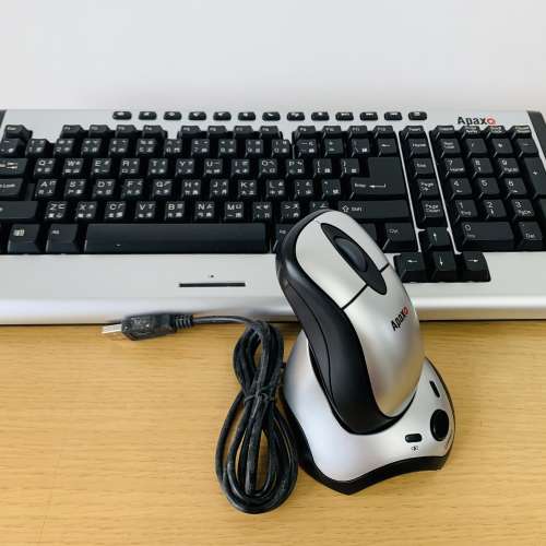 AP-2801 Wireless Multimedia Keyboard & Wireless Optical Mouse COMBO set