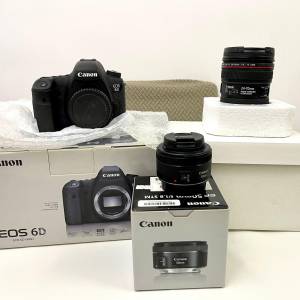 Canon 6D / 24-70mm F4 L IS USM/ 50mm F1.8 STM