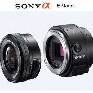 MINT Sony Alpha ILCE-QX1 E Mount 可換鏡頭無反相機 Lens Style Mirrorless Camer...