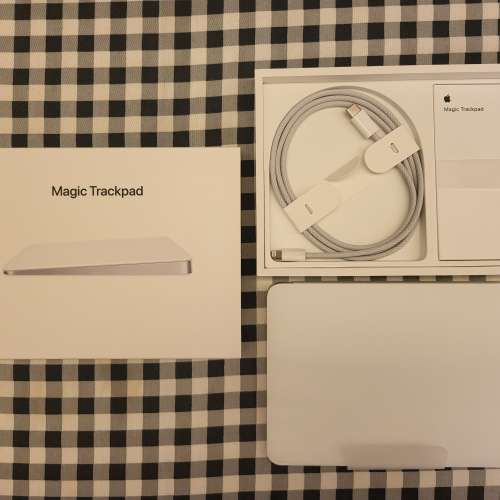 2022新款 Apple Magic Trackpad 2 白色 行貨 100%全新 Apple專門店買入$899 未曾使...