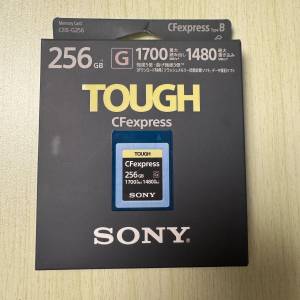 Sony CEB-G 系列 CFexpress Type B Tough 記憶卡 (256GB)
