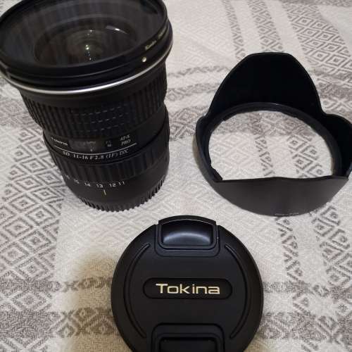 代友出售: Tokina SD 11-16 F2.8 for Canon