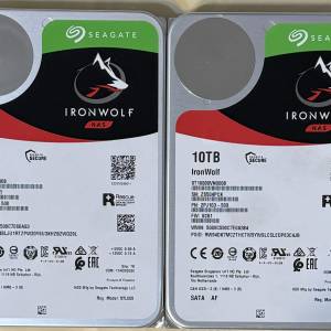 Seagate Ironwolf 10TB x 2