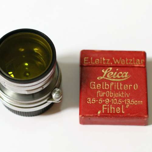 Leica Summitar yellow filter 5cm 50mm f2 黄色濾鏡