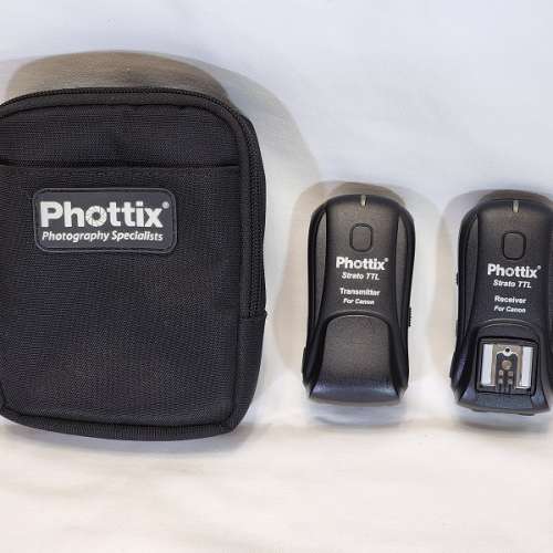 Phottix 飛燈器 Strato TTL Flash Trigger 閃光燈 影室燈 引閃器 （適用於 Canon 佳...