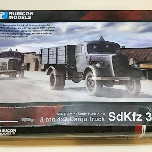 Rubicon (1/56 scale 28mm) SdKfz 305 3-ton 4x2 Cargo Truck