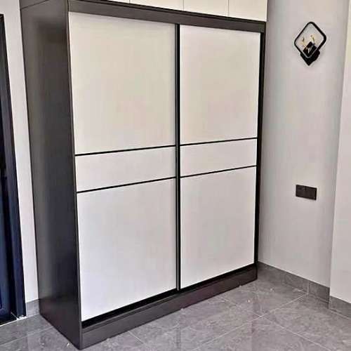 1 Solid wood wardrobe, storage multi-functional, clearance handling9