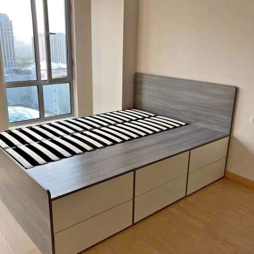 Brand new Japanese style solid wood tatami storage bed for sale
