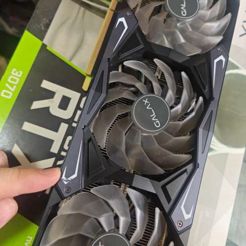 Galaxy RTX3070 行貨單盒齊