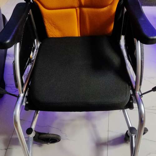 日本名牌 Miki 航空鋁合金 舒適輪椅 (運動型支架, 22寸實心大輪) MIKI MCS-43-JL