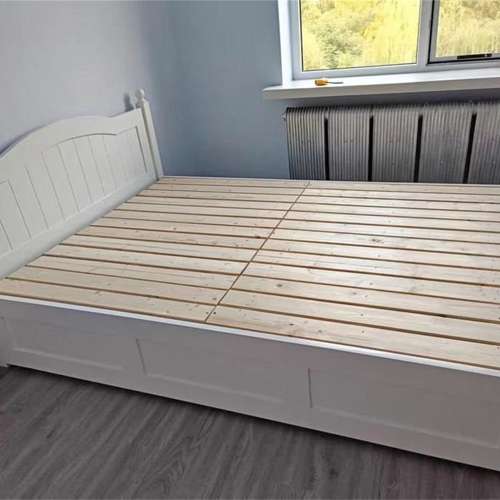 新的Black desknew Finland imported solid wood storage bed