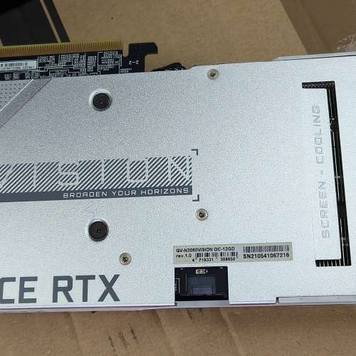 Gigabyte GeForce RTX 3060 VISION OC 12G