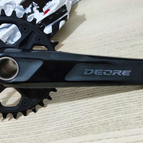 shimano deore m6100 crankset 單邊