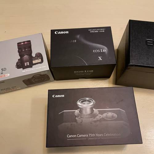 canon usb 全套加75周年相機模型
