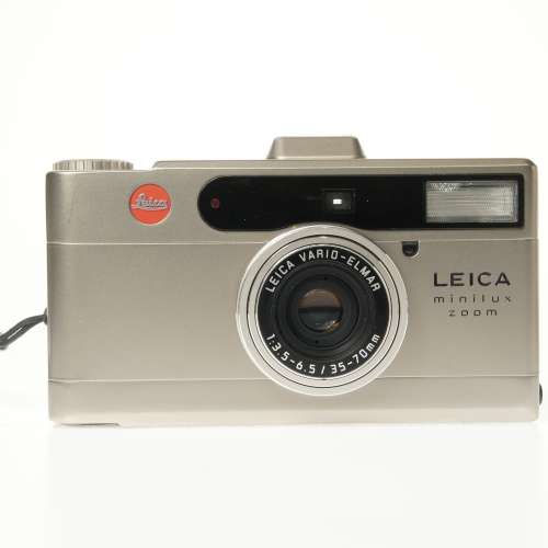 Leica Minilux ZOOM Silver Point & Shoot 35mm Film Camera