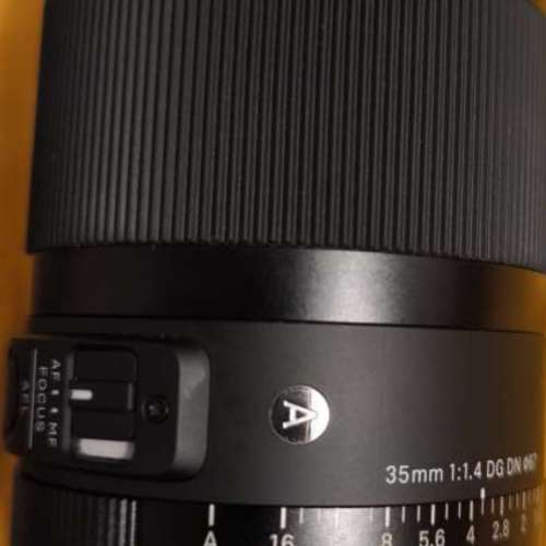 Sigma 35mm1.4  DG DN  Sony FE