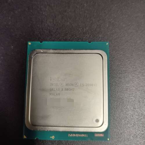 Intel Xeon E5-2690 v2 @ 3.00GHz