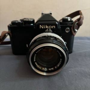 Nikon FE 菲林相機+50 1.4 Nikkor-S 中古鏡頭