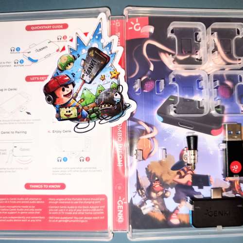 GENKI 藍牙耳機連接器 Combo Edition for Switch