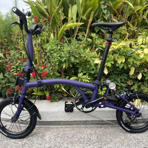 最新版本 MINT BOB 3  14吋 3速鉻鉬鋼車架 小布式折叠車