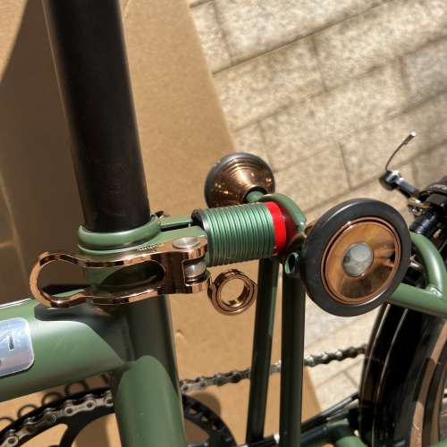 新款 R布 Ruhm RC 7speed C剎 M把 鉻鉬鋼 折叠車