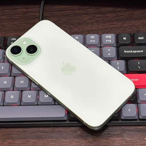 Apple iPhone 15 128gb Green 綠色 98%新 100%正常 香港行貨 No 14 Pro Max Plus