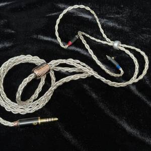 PlusSound Tri-Silver 6 絞耳機線