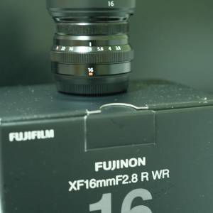 Fujifilm XF16mm f2.8 w/ Hoya UV Filter