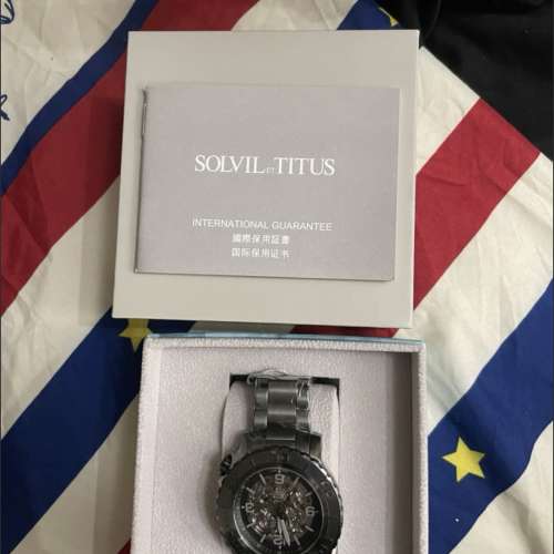 SOLVIL et TITUS The Cape 三針自動不鏽鋼腕錶