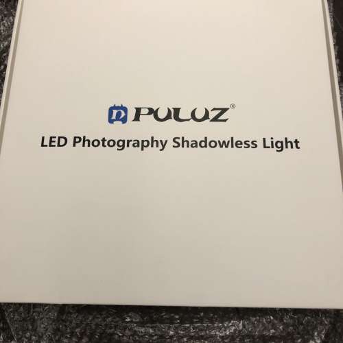 PULUZ 38x38 cm LED Photography Shadowless Light Panel 1200LM 6000K Three Color