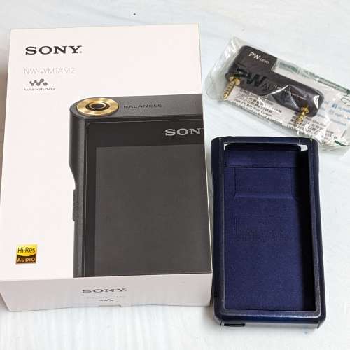 SONY NW-WM1AM2 黑磚2 + PW Audio地盒