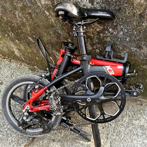 Dahon K3 (原裝14吋 3速） 90％新，52T，少踩少花